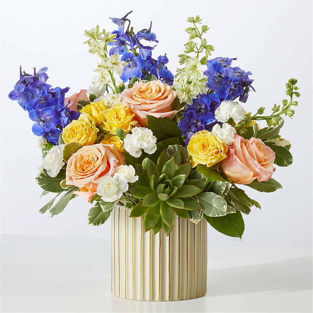 Cobalt Reverie Bouquet – ALWAYS & FOREVER FLORAL, Delbarton WV
