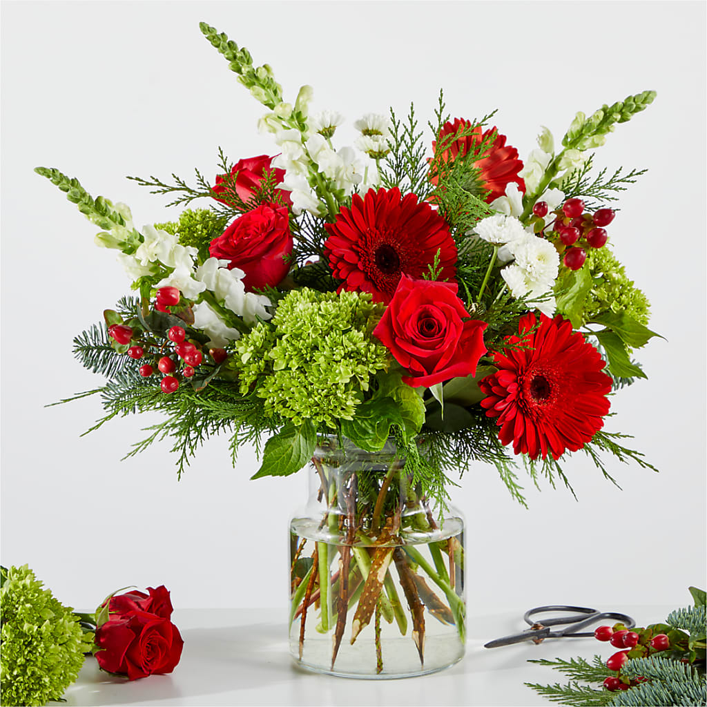 Merry Moment Bouquet – A Florist Original – ALWAYS & FOREVER FLORAL, Delbarton WV