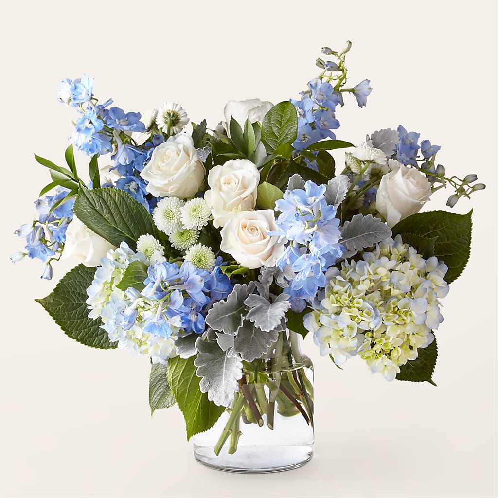Clear Skies Bouquet – ALWAYS & FOREVER FLORAL, Delbarton WV