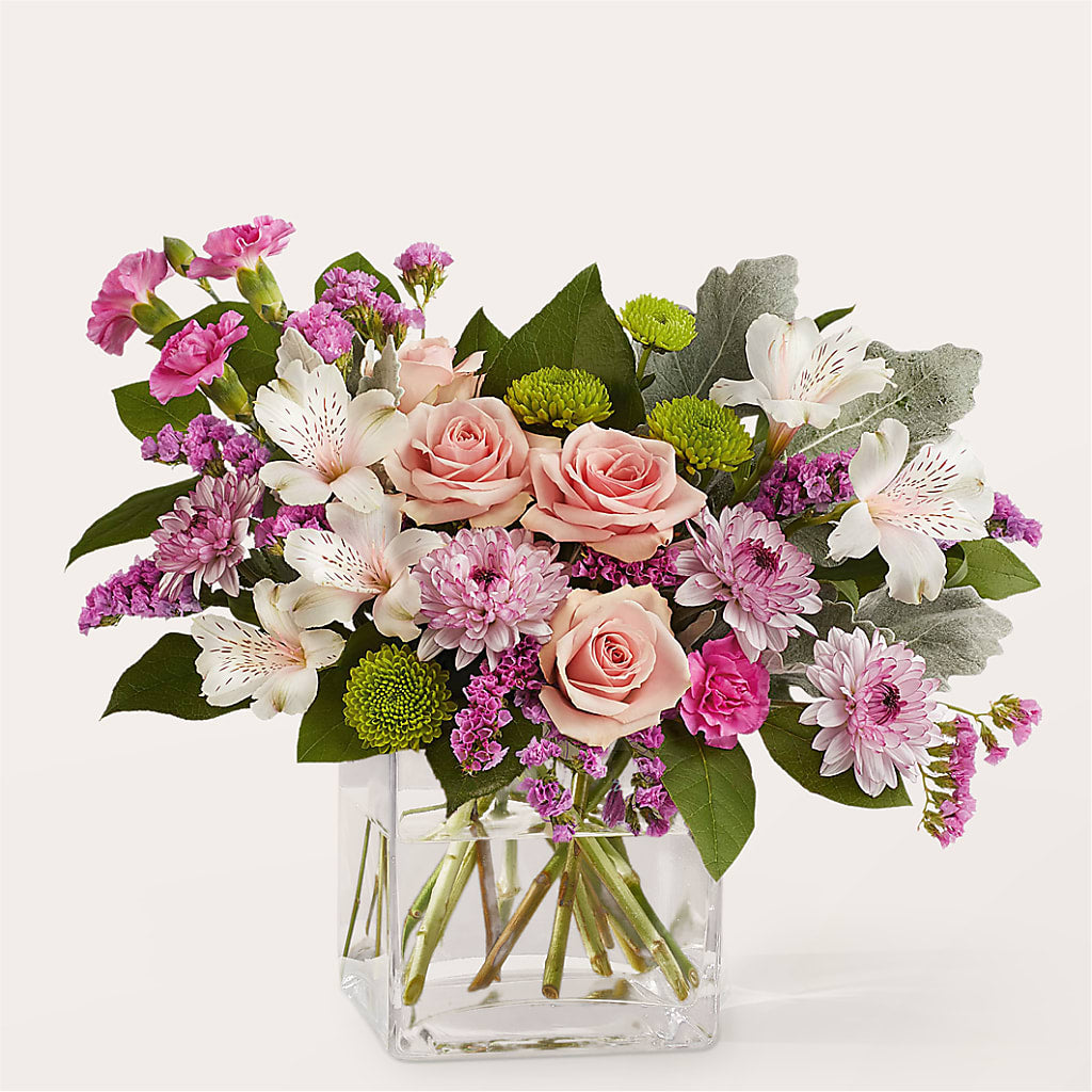 Pink Suede Bouquet – ALWAYS & FOREVER FLORAL, Delbarton WV