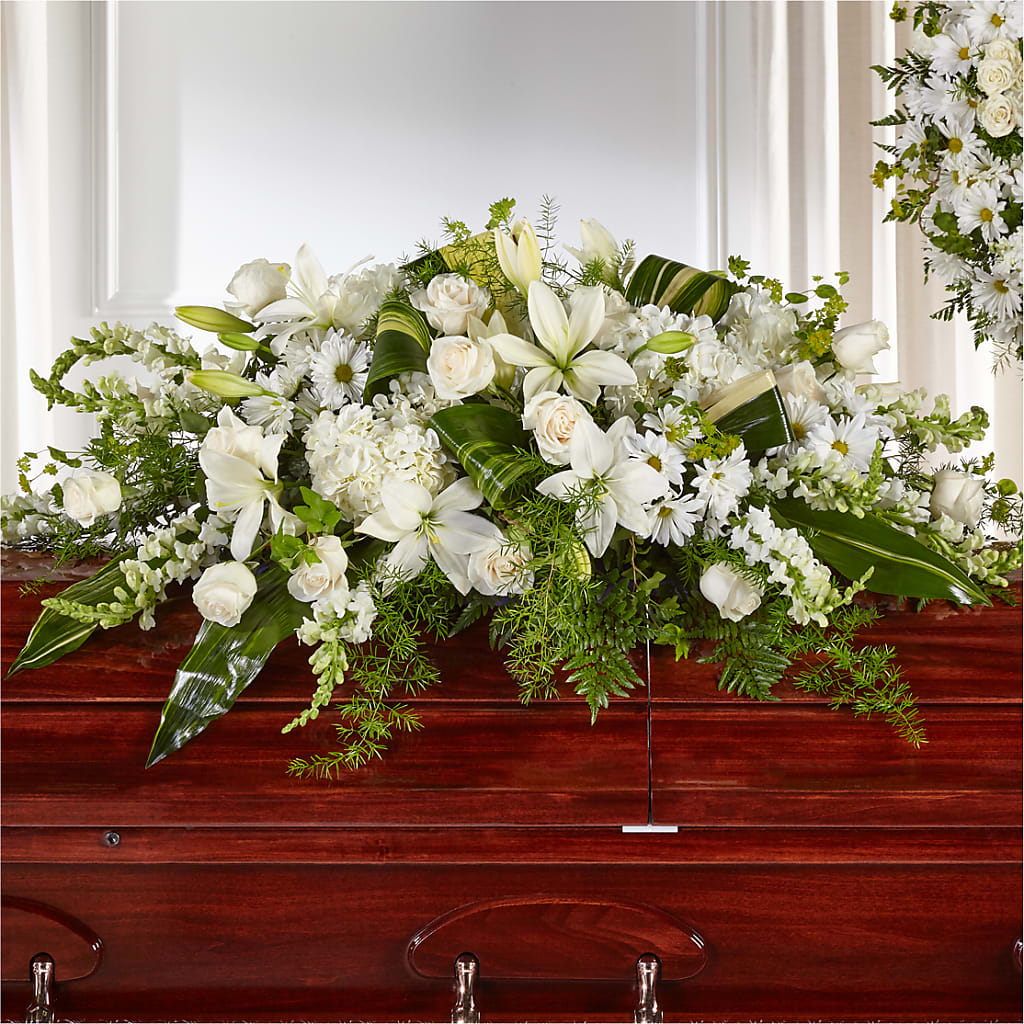 Abundance Casket Spray – ALWAYS & FOREVER FLORAL, Delbarton WV