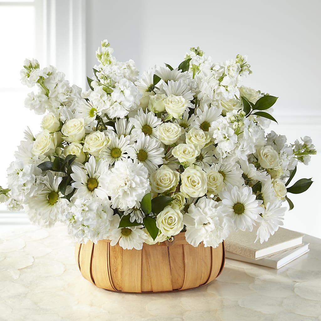Graceful Garden Basket – ALWAYS & FOREVER FLORAL, Delbarton WV