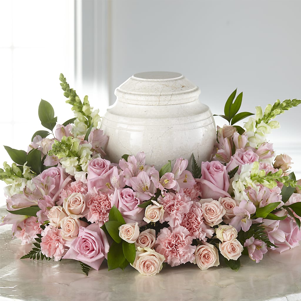 Blooms of Hope Cremation Adornment – ALWAYS & FOREVER FLORAL, Delbarton WV