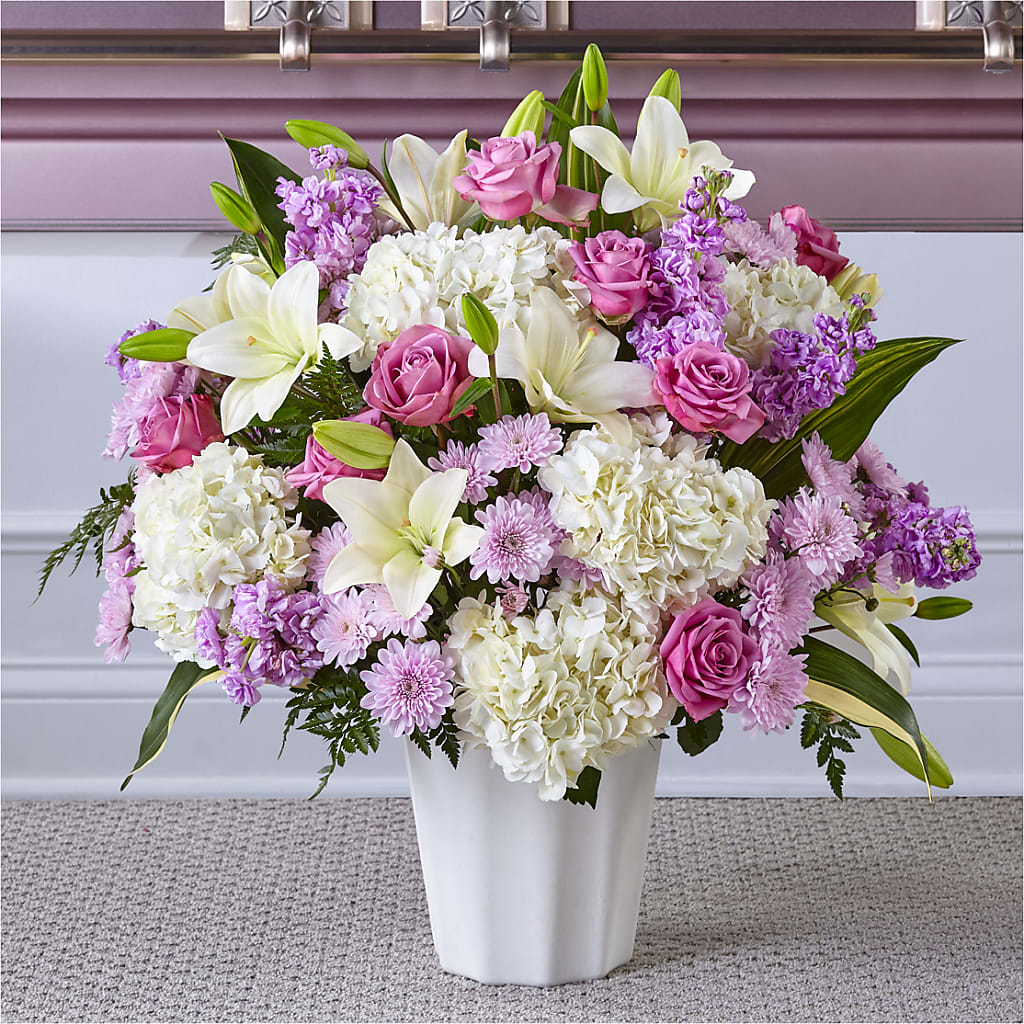 Heaven Sent Floor Basket – ALWAYS & FOREVER FLORAL, Delbarton WV