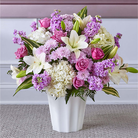 Heaven Sent Floor Basket – ALWAYS & FOREVER FLORAL, Delbarton WV