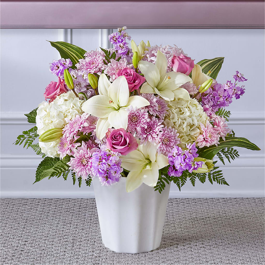 Heaven Sent Floor Basket – ALWAYS & FOREVER FLORAL, Delbarton WV