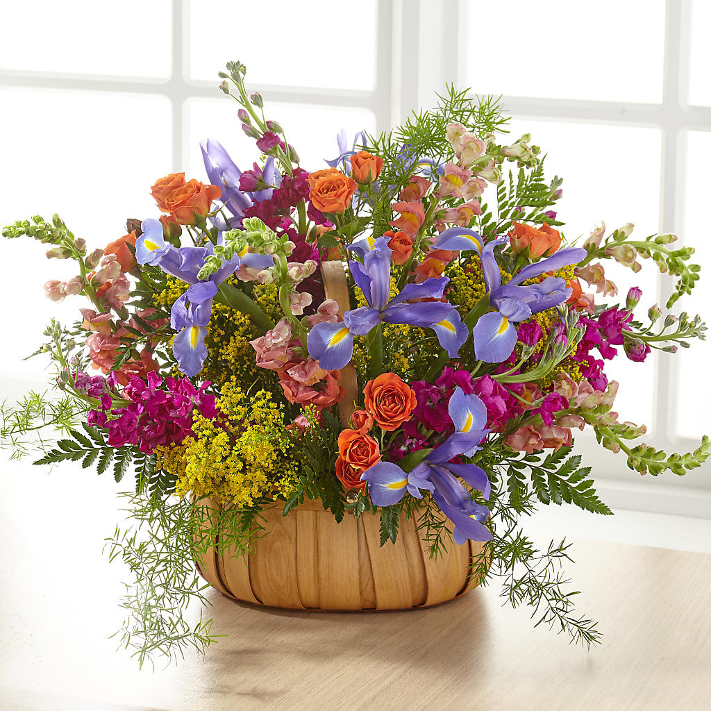 Garden of Life Basket – ALWAYS & FOREVER FLORAL, Delbarton WV