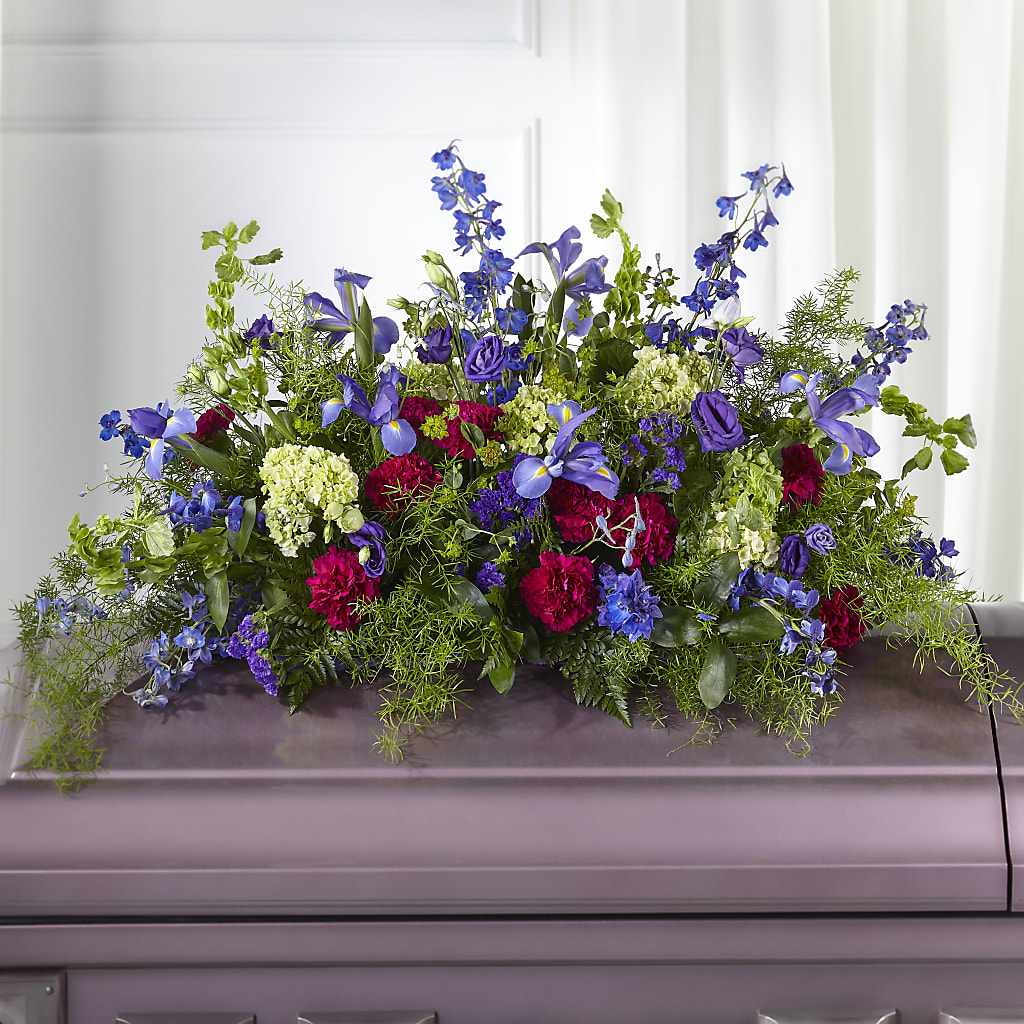 Always Treasured Casket Spray – ALWAYS & FOREVER FLORAL, Delbarton WV