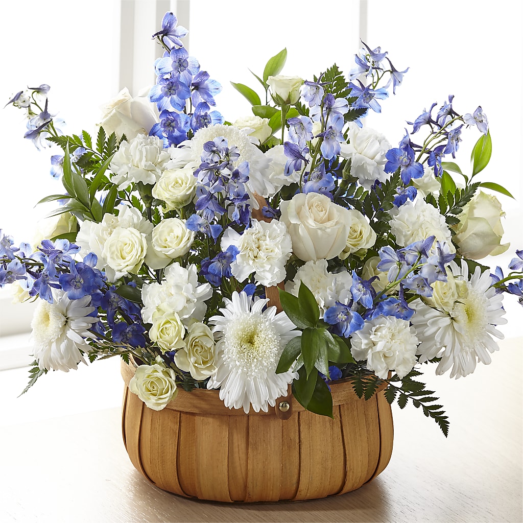Harmony & Grace Basket – ALWAYS & FOREVER FLORAL, Delbarton WV