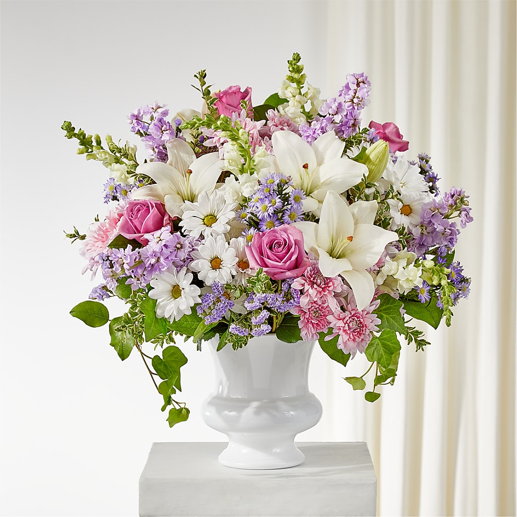 Remarkable Life Urn Arrangement – ALWAYS & FOREVER FLORAL, Delbarton WV