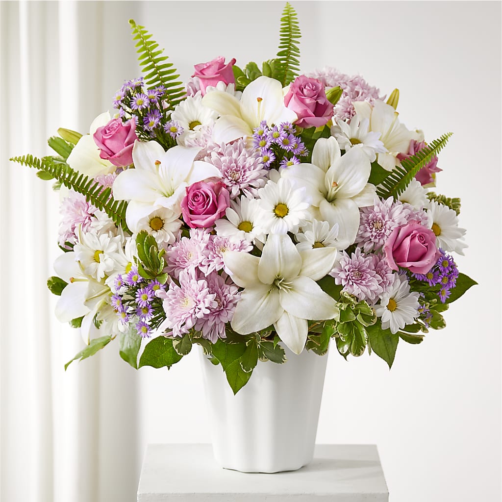 Warmest Thoughts Tabletop Basket – ALWAYS & FOREVER FLORAL, Delbarton WV
