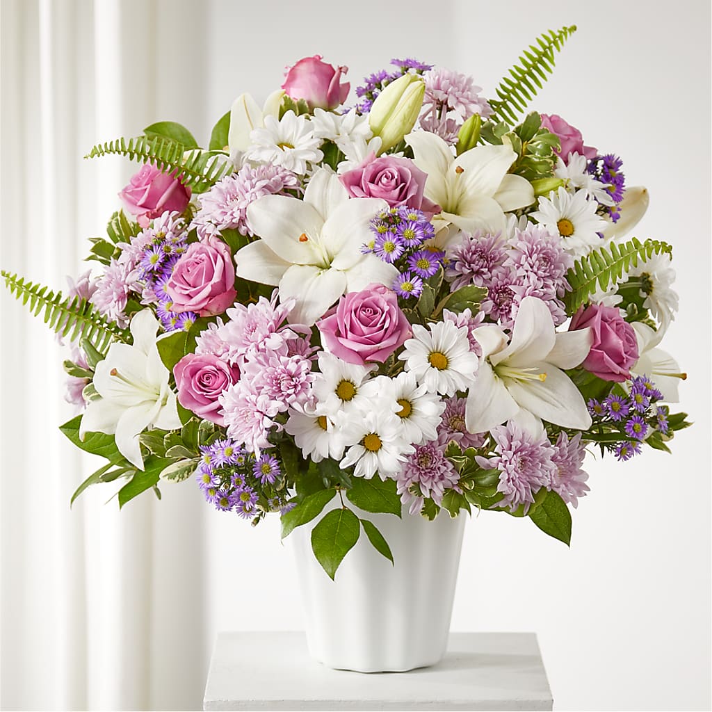Warmest Thoughts Tabletop Basket – ALWAYS & FOREVER FLORAL, Delbarton WV