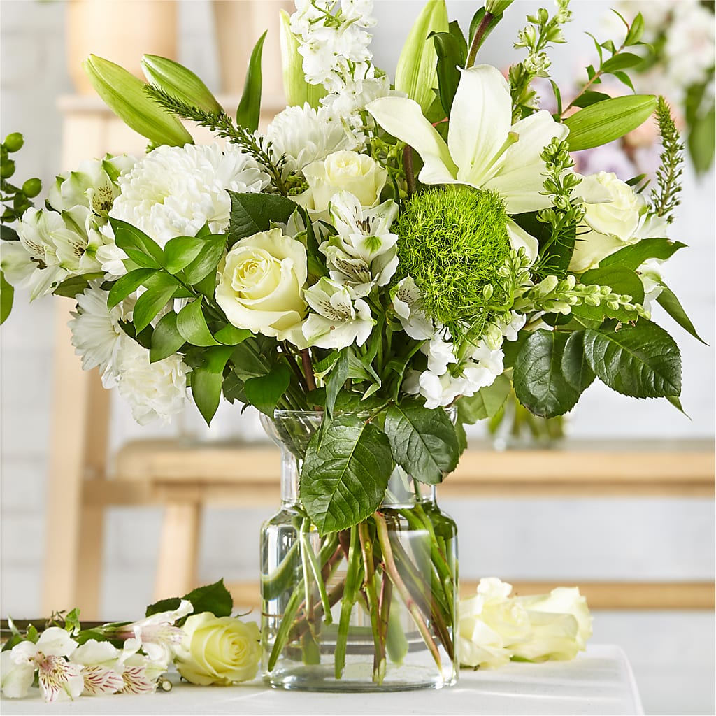 Classic Ivory – A Florist Original – ALWAYS & FOREVER FLORAL, Delbarton WV