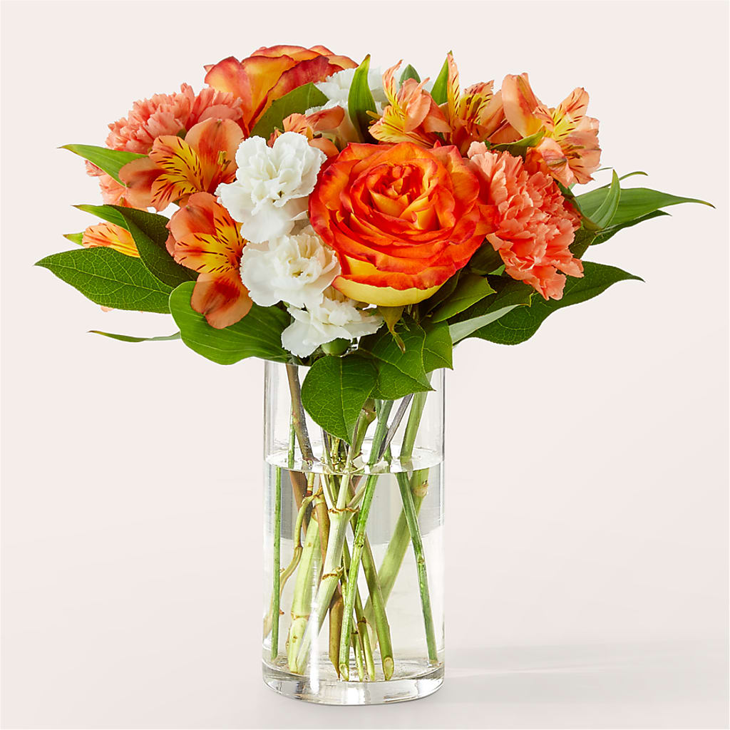 Apricot Glow Bouquet – ALWAYS & FOREVER FLORAL, Delbarton WV