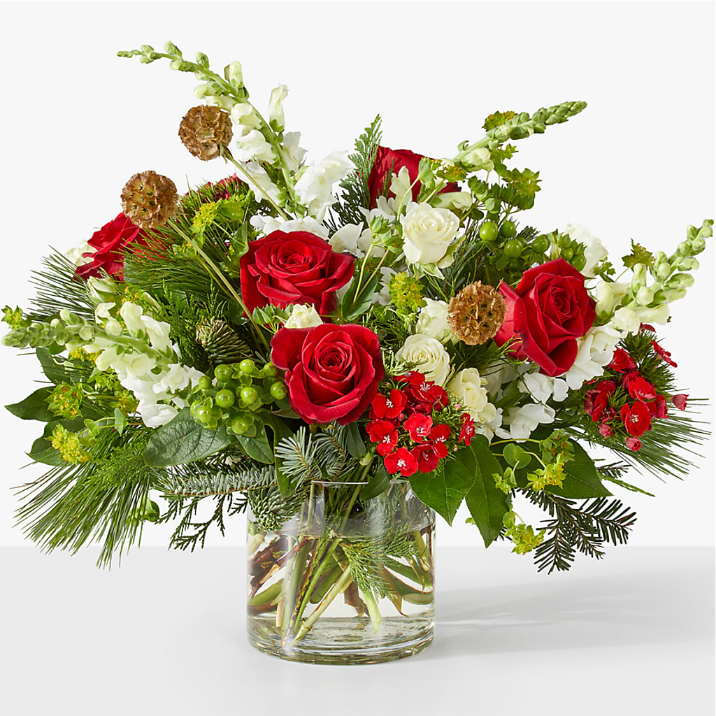 Deck the Halls Bouquet – ALWAYS & FOREVER FLORAL, Delbarton WV