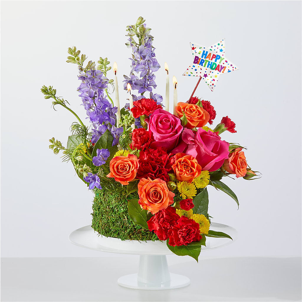 Best Year Yet Floral Cake – ALWAYS & FOREVER FLORAL, Delbarton WV