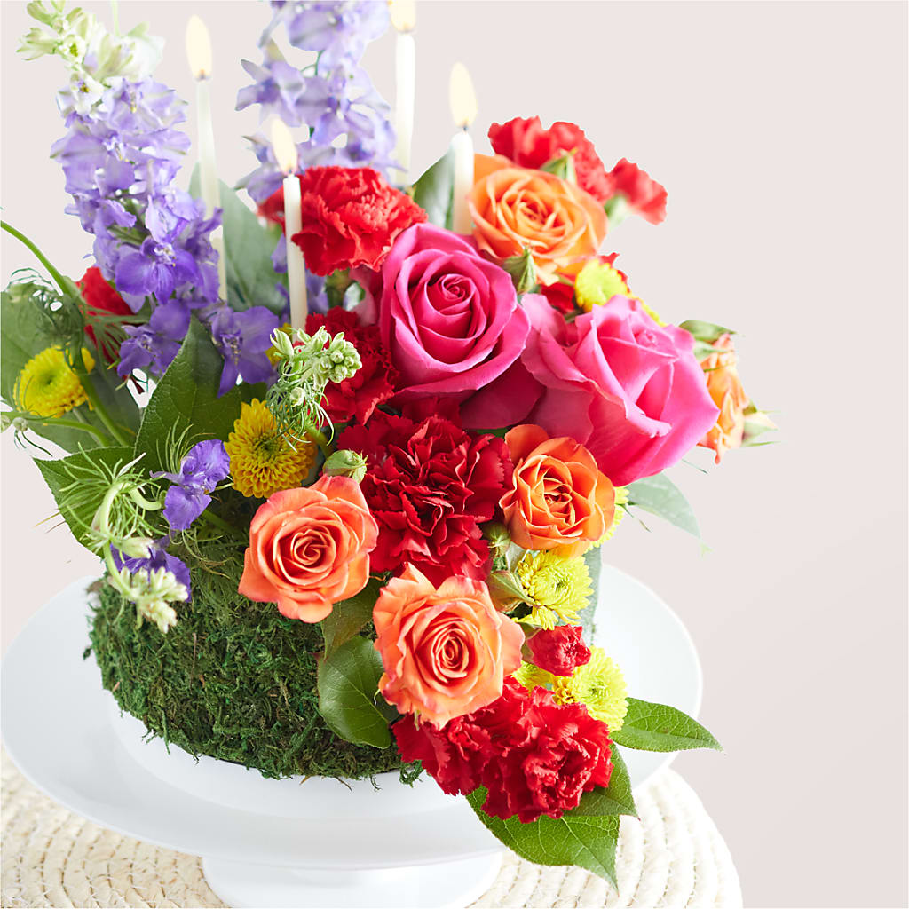 Best Year Yet Floral Cake – ALWAYS & FOREVER FLORAL, Delbarton WV