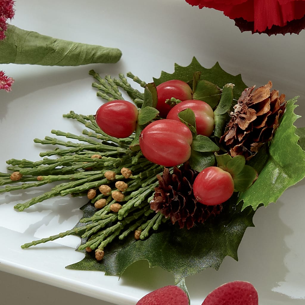Red Berry Boutonniere – ALWAYS & FOREVER FLORAL, Delbarton WV