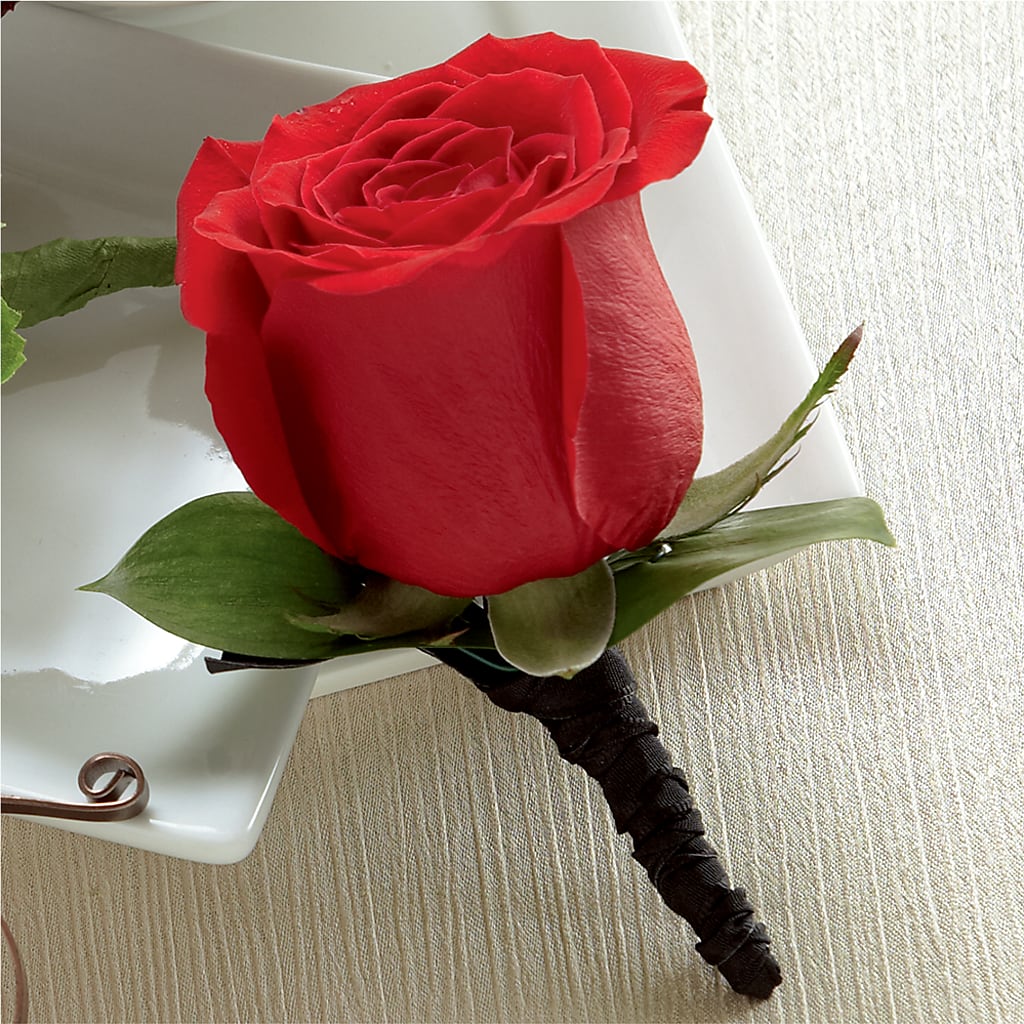 Red Rose Boutonniere – ALWAYS & FOREVER FLORAL, Delbarton WV