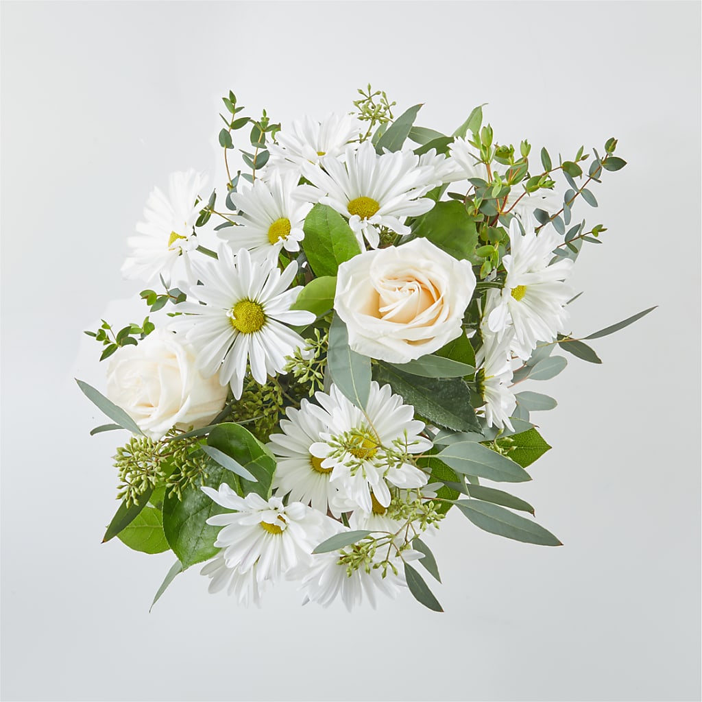 Fresh Linen Box Bouquet – ALWAYS & FOREVER FLORAL, Delbarton WV