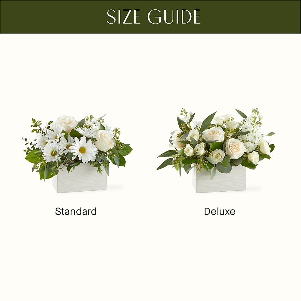 Fresh Linen Box Bouquet – ALWAYS & FOREVER FLORAL, Delbarton WV