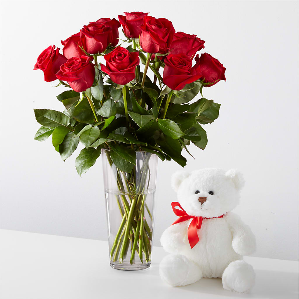 Romantic Long Stem Red Rose Bouquet Bundles – ALWAYS & FOREVER FLORAL, Delbarton WV