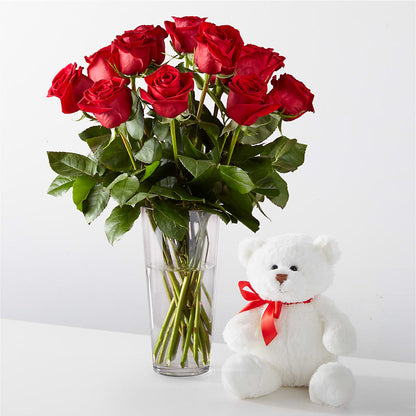 Romantic Long Stem Red Rose Bouquet Bundles – ALWAYS & FOREVER FLORAL, Delbarton WV