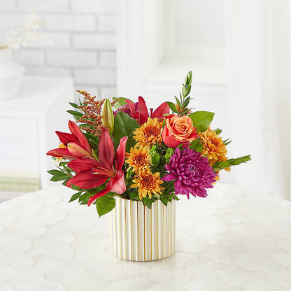 Burgundy Landscape Bouquet – ALWAYS & FOREVER FLORAL, Delbarton WV