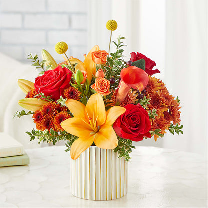 Scarlet Skies Bouquet – ALWAYS & FOREVER FLORAL, Delbarton WV