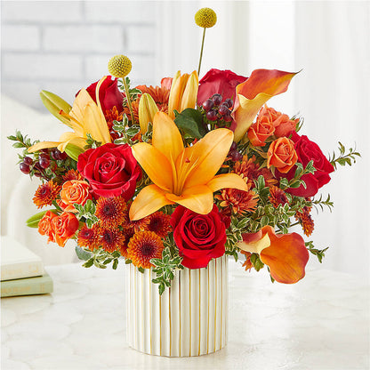 Scarlet Skies Bouquet – ALWAYS & FOREVER FLORAL, Delbarton WV