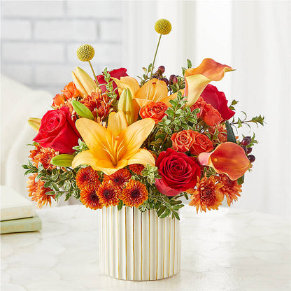 Scarlet Skies Bouquet – ALWAYS & FOREVER FLORAL, Delbarton WV