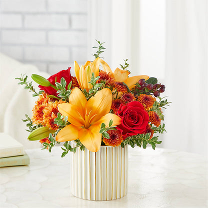 Scarlet Skies Bouquet – ALWAYS & FOREVER FLORAL, Delbarton WV