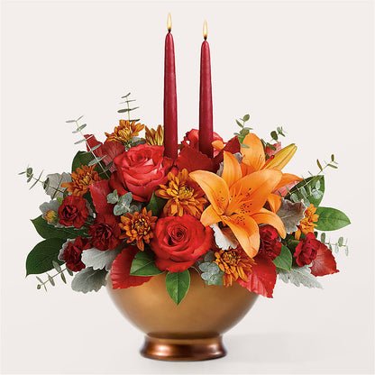 Fruits of Fall Centerpiece – ALWAYS & FOREVER FLORAL, Delbarton WV