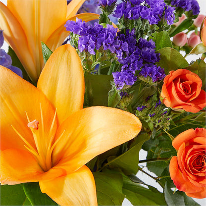 Radiant Citrus Bouquet – ALWAYS & FOREVER FLORAL, Delbarton WV