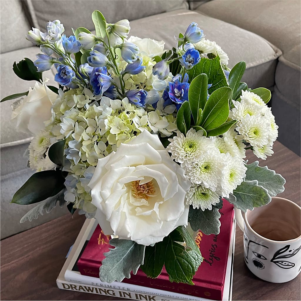 Clear Skies Bouquet – ALWAYS & FOREVER FLORAL, Delbarton WV