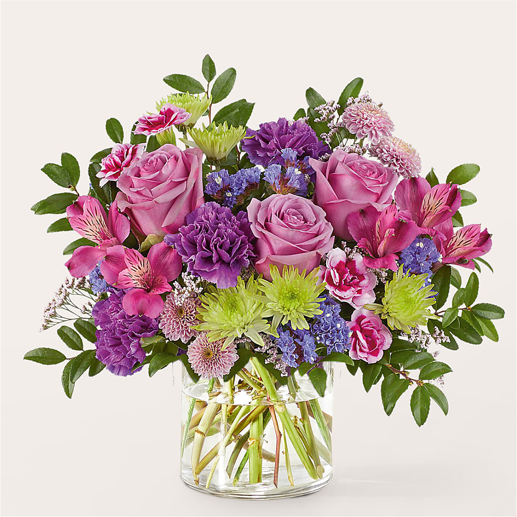 Glass Half Full Bouquet – ALWAYS & FOREVER FLORAL, Delbarton WV