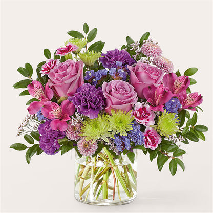 Glass Half Full Bouquet – ALWAYS & FOREVER FLORAL, Delbarton WV