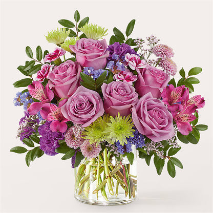 Glass Half Full Bouquet – ALWAYS & FOREVER FLORAL, Delbarton WV