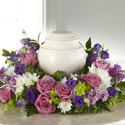 Blooming Sympathy Cremation Adornment – ALWAYS & FOREVER FLORAL, Delbarton WV