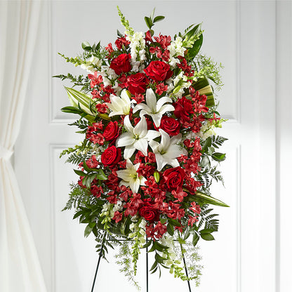 Everlasting Memory Standing Spray – ALWAYS & FOREVER FLORAL, Delbarton WV