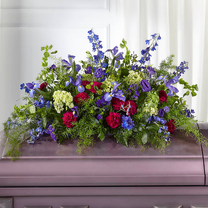 Always Treasured Casket Spray – ALWAYS & FOREVER FLORAL, Delbarton WV