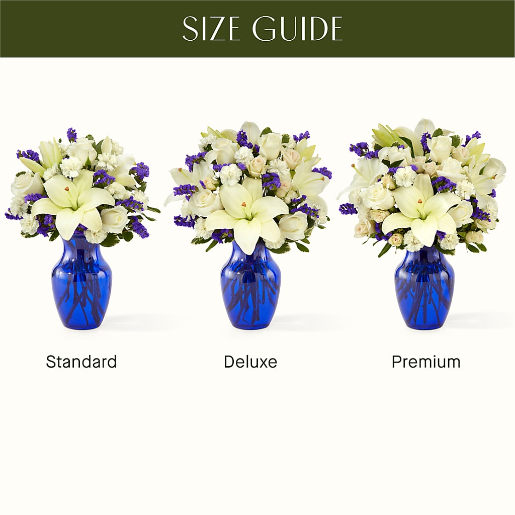 Sapphire Rush Bouquet – ALWAYS & FOREVER FLORAL, Delbarton WV