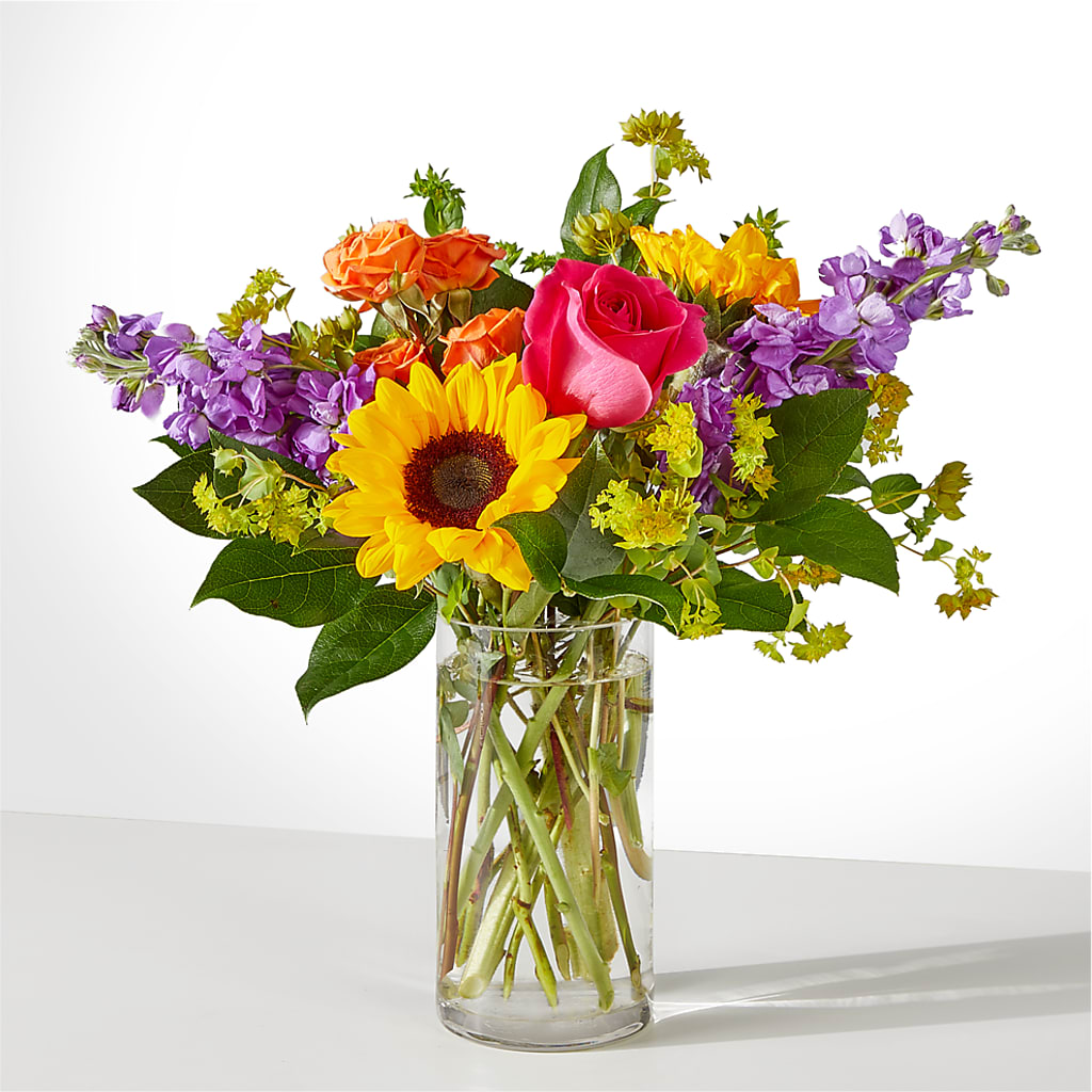 Vibrant Greetings Bouquet – ALWAYS & FOREVER FLORAL, Delbarton WV