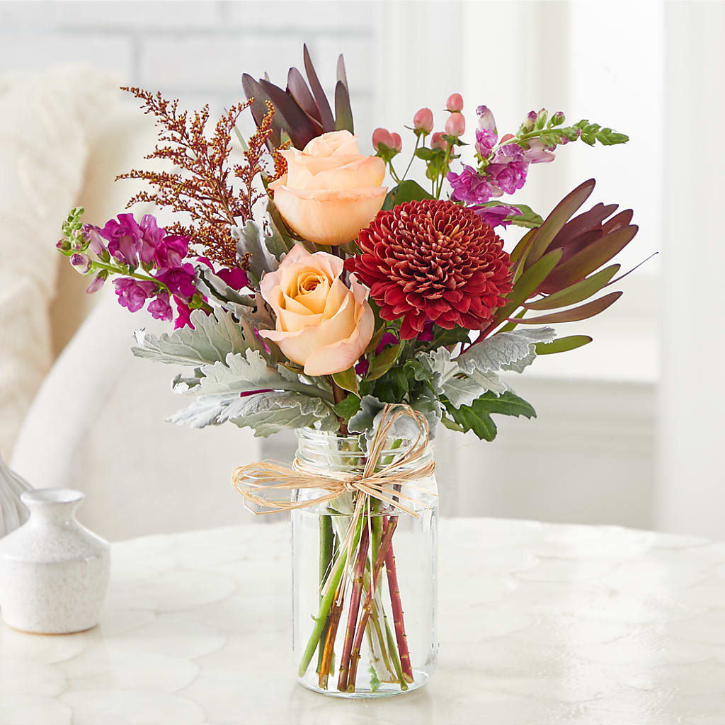 Moody Hues Bouquet – ALWAYS & FOREVER FLORAL, Delbarton WV