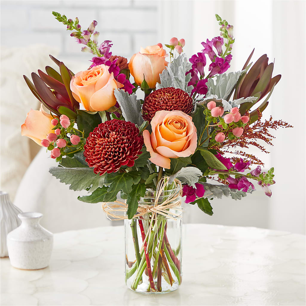 Moody Hues Bouquet – ALWAYS & FOREVER FLORAL, Delbarton WV