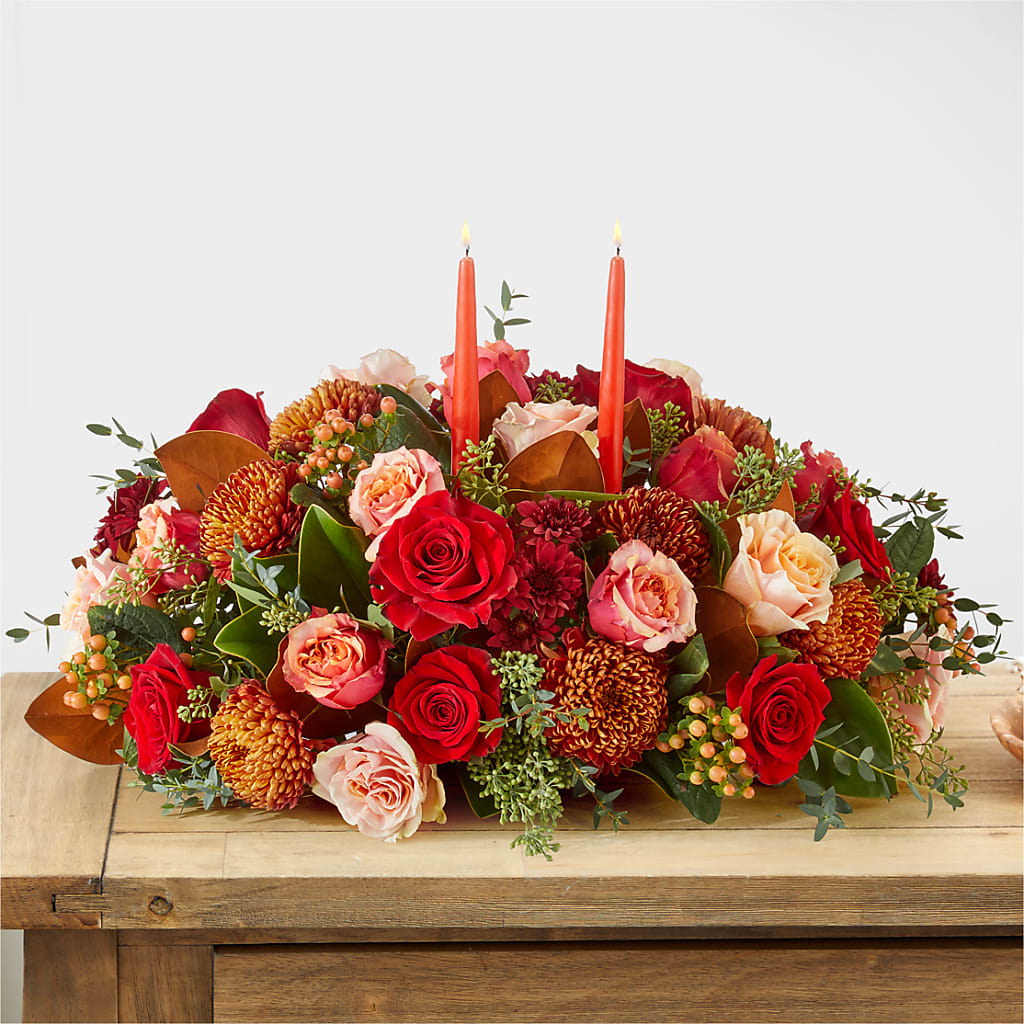 Gather Near Centerpiece – ALWAYS & FOREVER FLORAL, Delbarton WV