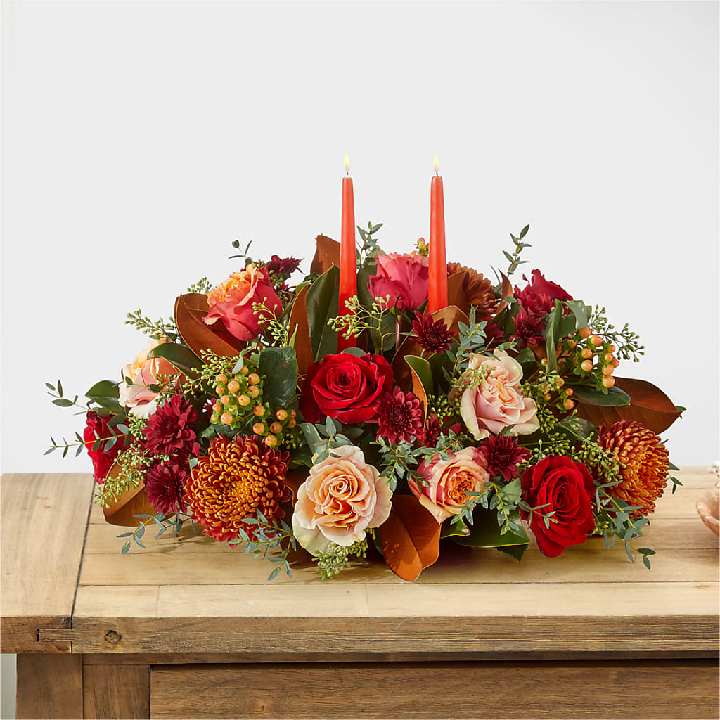 Gather Near Centerpiece – ALWAYS & FOREVER FLORAL, Delbarton WV