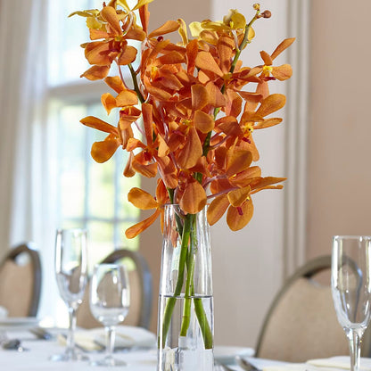 Orange Mokara Bud Vase – ALWAYS & FOREVER FLORAL, Delbarton WV